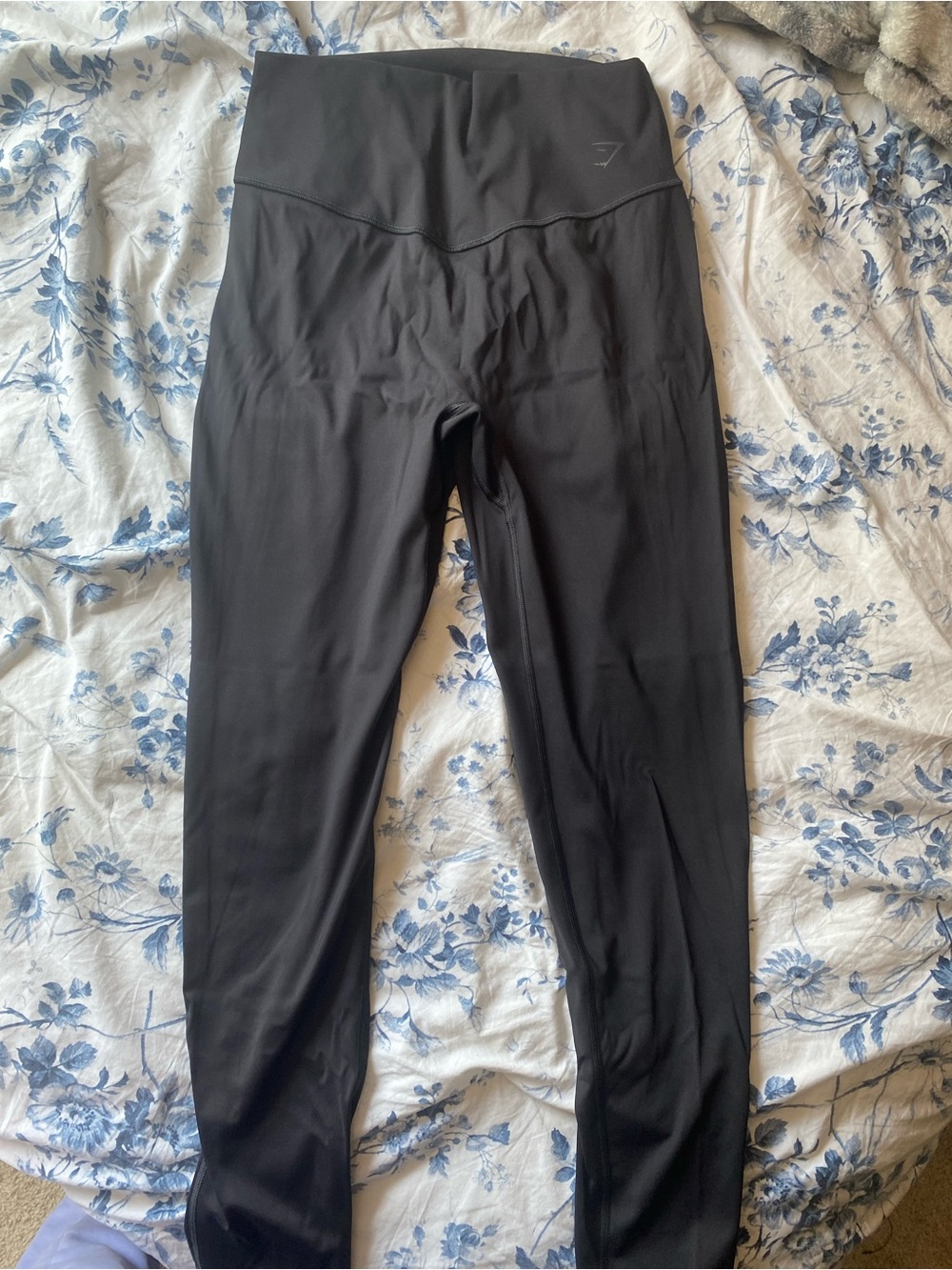 Gymshark Matte Black High-Rise Workout Leggings